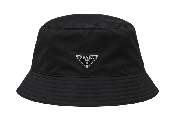 Prada Re-Nylon Black Bucket Hat