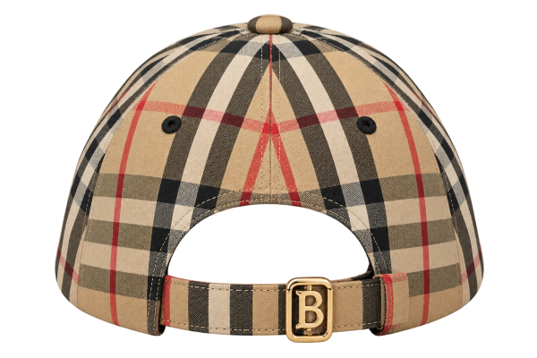 Burberry Check Baseball Cap
