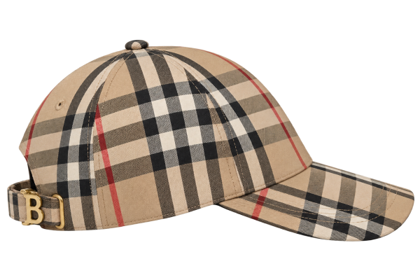Burberry Check Baseball Cap