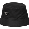 Prada Re-Nylon Black Bucket Hat