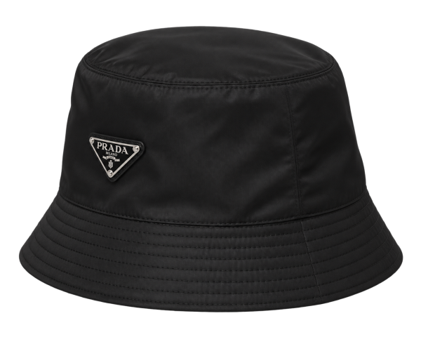 Prada Re-Nylon Black Bucket Hat