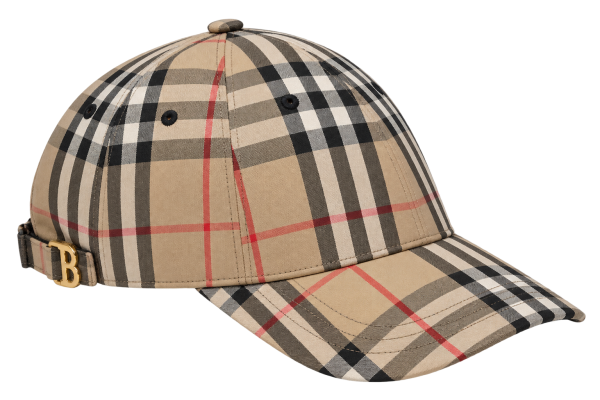 Burberry Check Baseball Cap